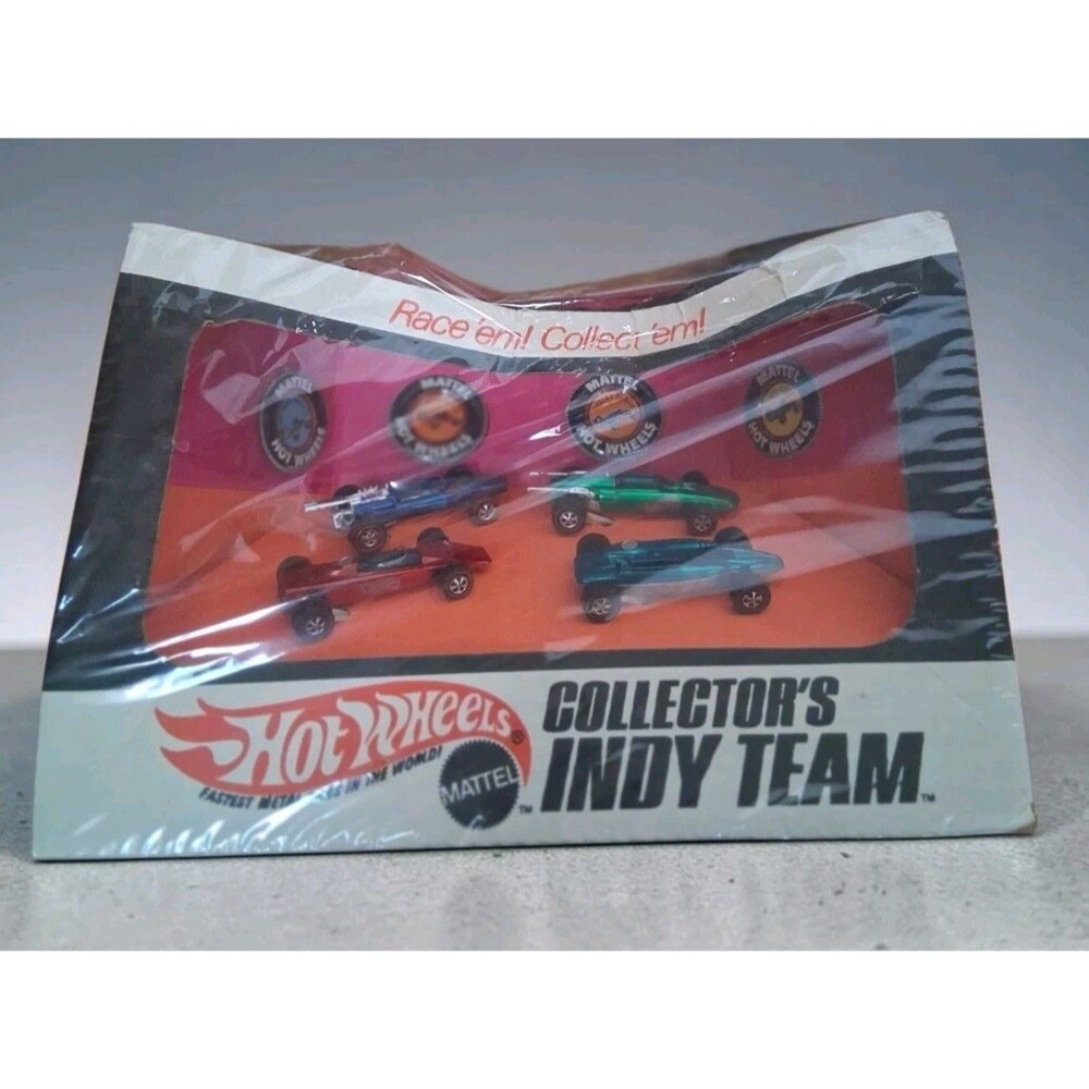 Vintage Hot Wheels Redline Cars Collectors Indy Team Sealed NOS Christmas Gift